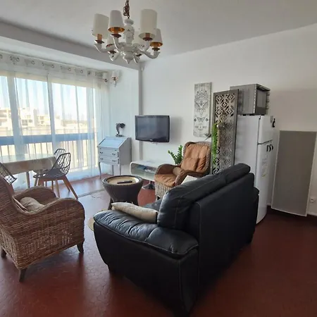 Appartement Du Soleil Spacieux T3 Traversant Face A La Au Port - 2 - Parking Saint-Cyprien (Pyrenees-Orientales)